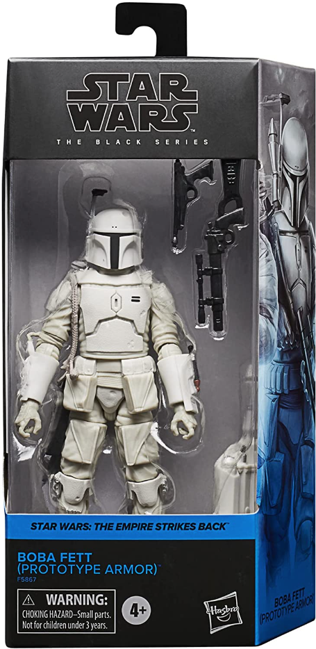 Star Wars Black Series 6 Boba Fett Prototype White Armor